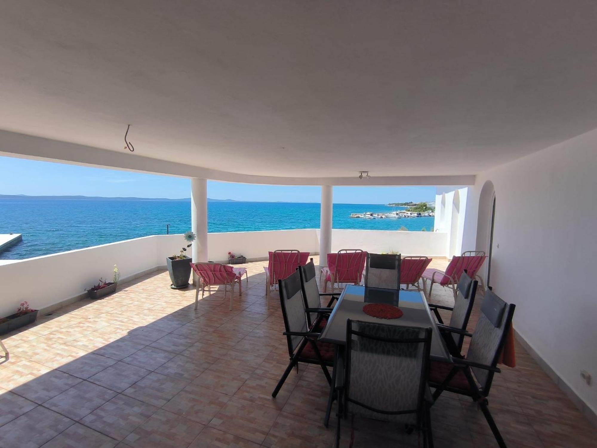 Villa Magia Sul Mare Petrčane Exterior foto