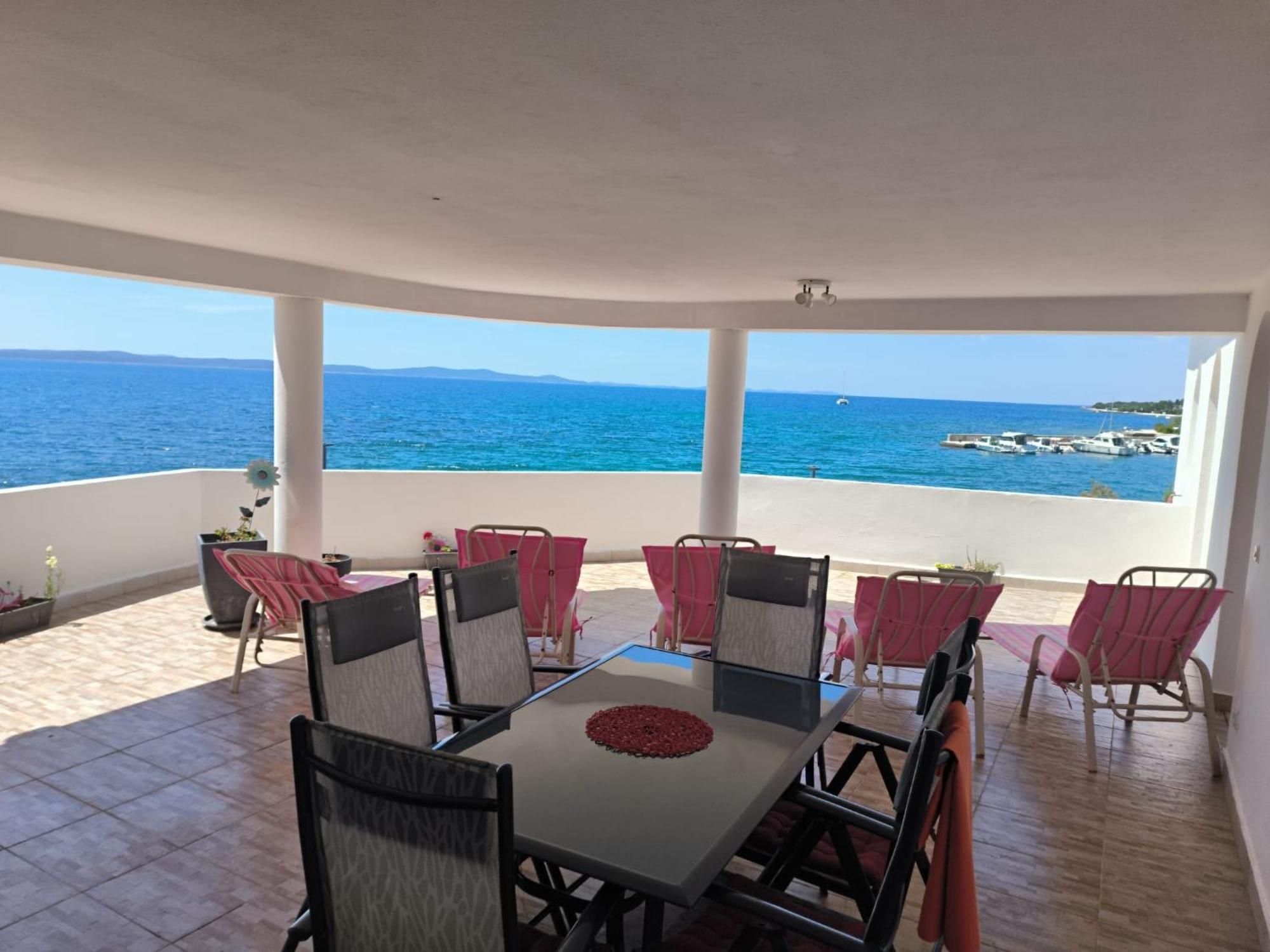 Villa Magia Sul Mare Petrčane Exterior foto
